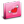 Folder Winged Heart Pink Icon 24x24 png